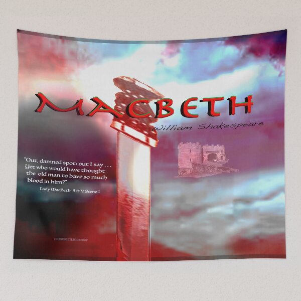 Item preview, MacBeth Image and Quote designed and sold by KayeDreamsART.