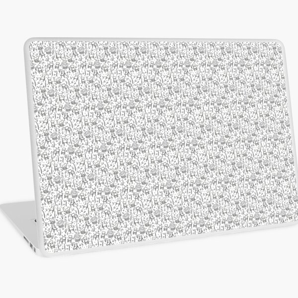 Tiny Chair Print by Robayre Laptop Skin