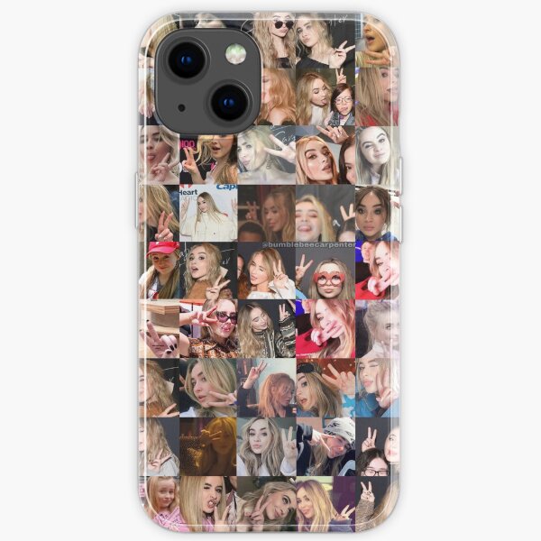 Sabrina Carpenter peace signs iPhone Soft Case