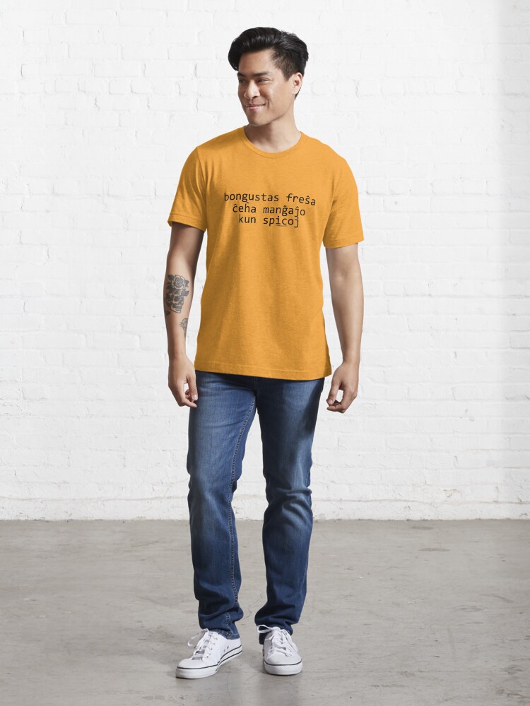 Alternate view of Bongustas freŝa ĉeĥa manĝaĵo kun spicoj Essential T-Shirt