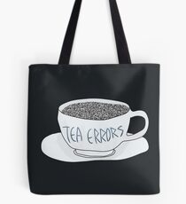 Tea Errors Tote Bag