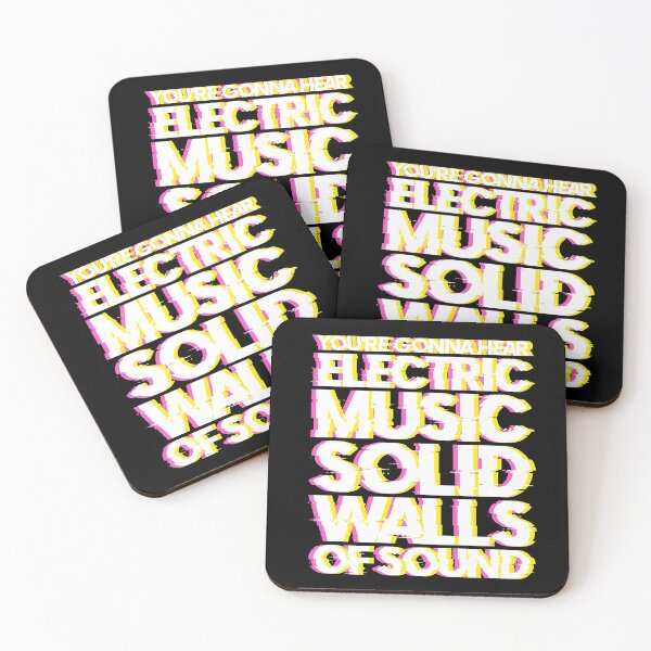 Item preview, Solid walls of sound (white) designed and sold by didijuca.