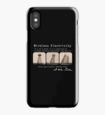 Nikola Tesla - Wireless Electricity iPhone Case/Skin