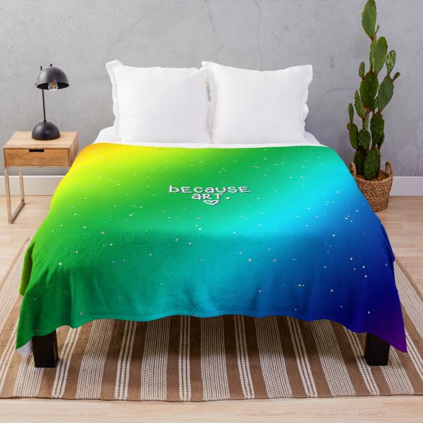 Item preview, Because Art. Rainbow Gradient with Stars designed and sold by Whoopsidoodle.