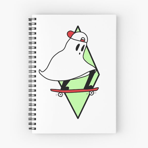 Item preview, Skateboard Ghost Dude Rad designed and sold by Grace Excellence _.