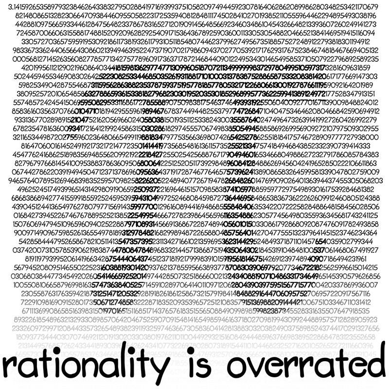 MBTI enneagram type of "Thinking and rationality are overrated"