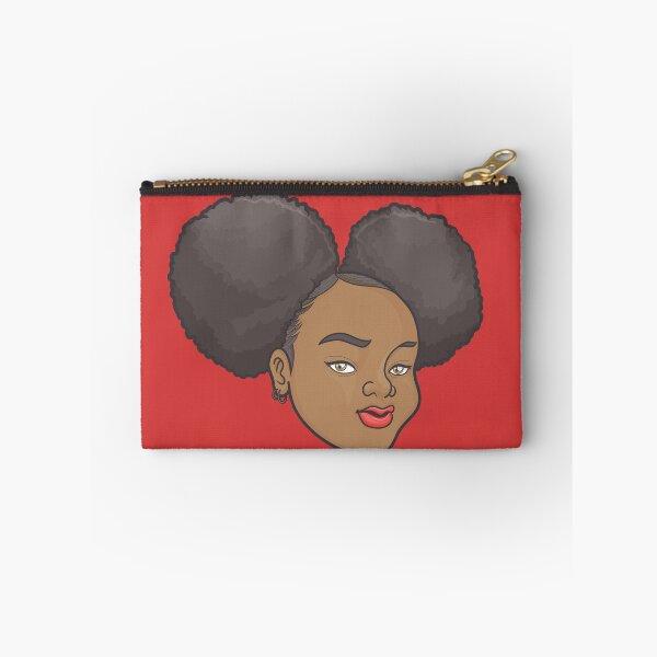 Item preview, Natural Hair Afro Puff Queen designed and sold by animejones.