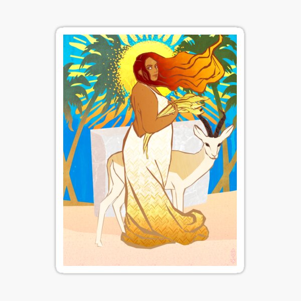 al-lat - the mother Sticker
