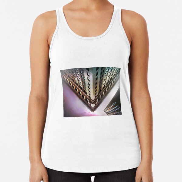 Cornered Racerback Tank Top