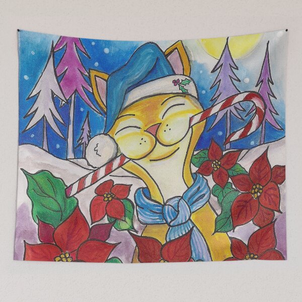 Item preview, Happy Kitty Navidad! designed and sold by Lesli Pringle Burke.
