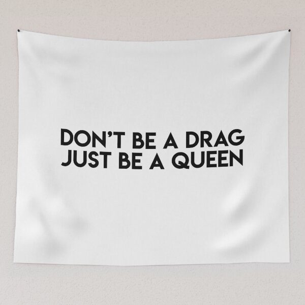 Item preview, Just be a queen (black) designed and sold by didijuca.