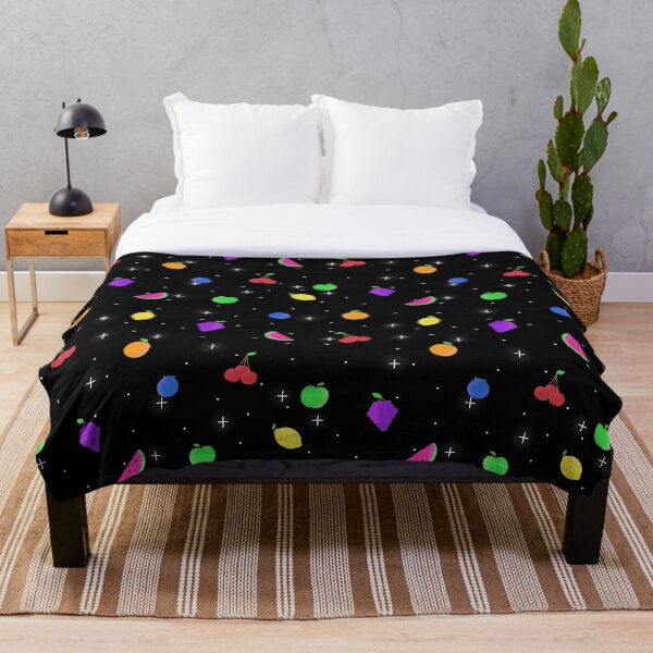 Space Froot Throw Blanket