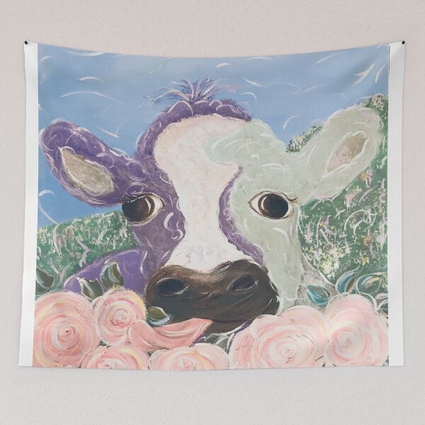 Item preview, cow designed and sold by Kmunnsartlife.