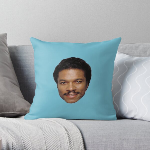 Billy Dee Williams Throw Pillow