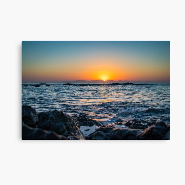Dramatic Sunrise Canvas Print