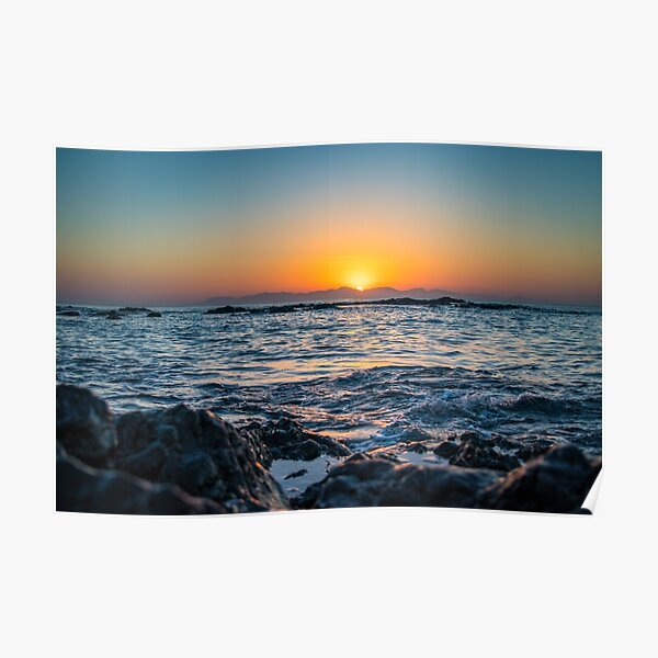 Dramatic Sunrise Poster