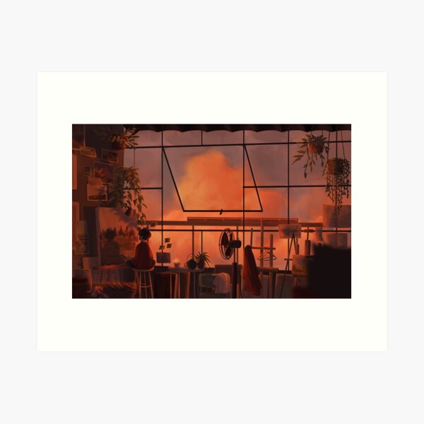art studio Art Print