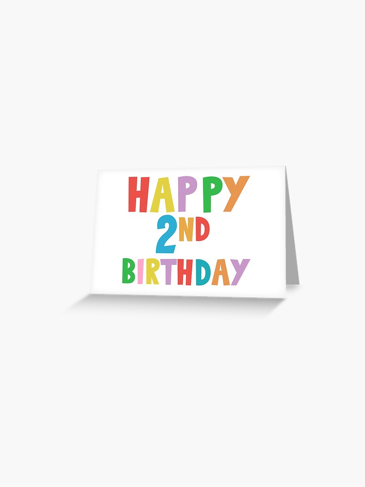 Son Birthday Card For A 2 Year Old Boy 2nd Birthday Boy On Electric Car Truck | UK