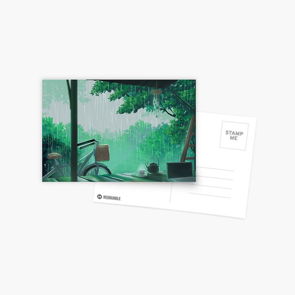 a peaceful storm Postcard