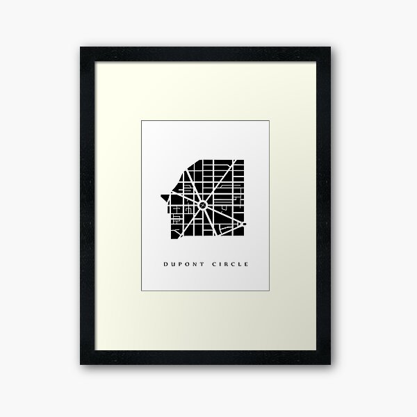 Item preview, Dupont Circle designed and sold by CartoCreative.