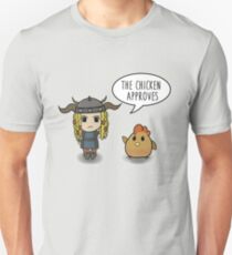 "The Chicken Approves" HTTYD Race to the Edge Unisex T-Shirt