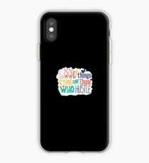Vinilo o funda para iPhone Cosas buenas .. ¿Quién se apresura - Cita motivacional