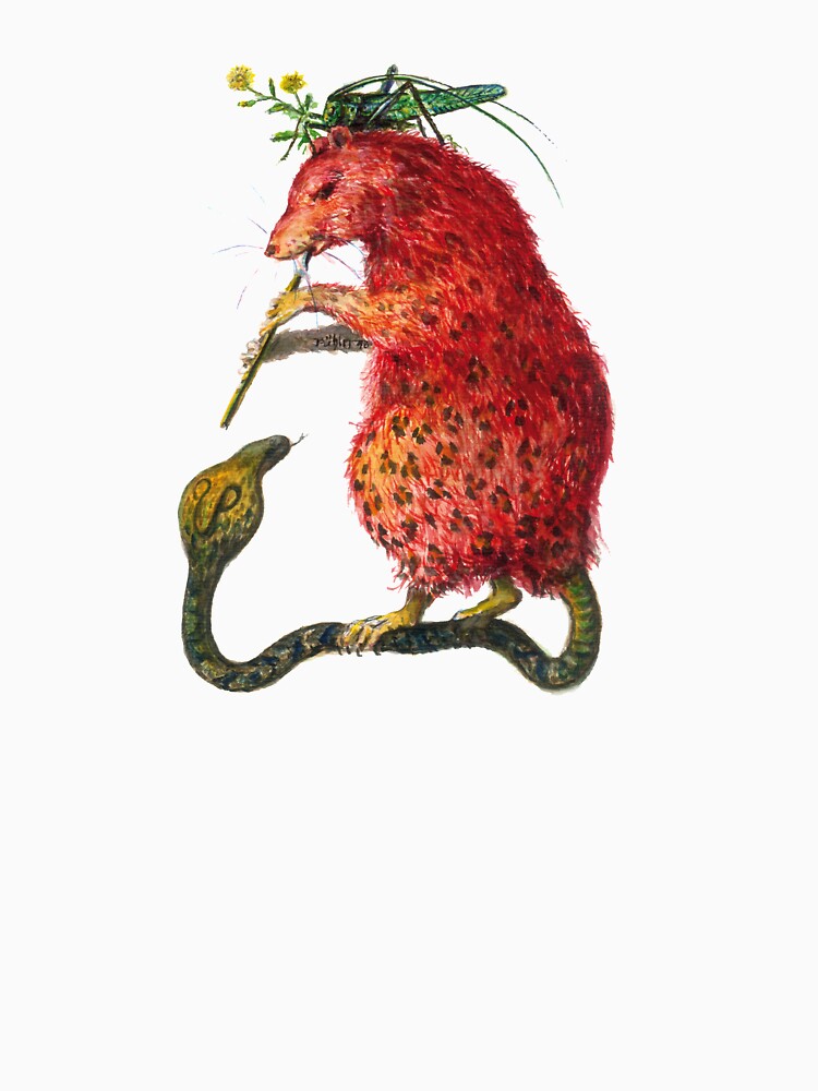 Thumbnail 3 von 3, Baseballshirt mit 3/4-Arm, Beschwörung designt und verkauft von Tigerschnecke.