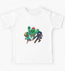 Brawl Stars | Leon, Spike und Crow HD Design Kinder T-Shirt