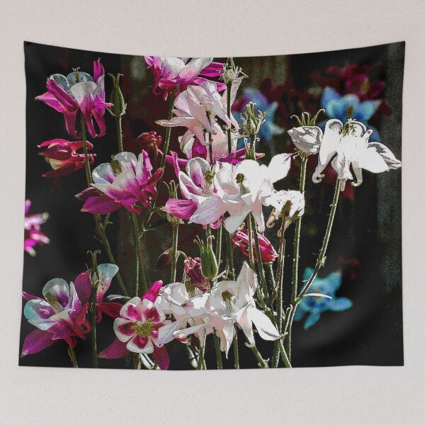 Item preview, Red Columbine Flower-001 designed and sold by William E Lopez.