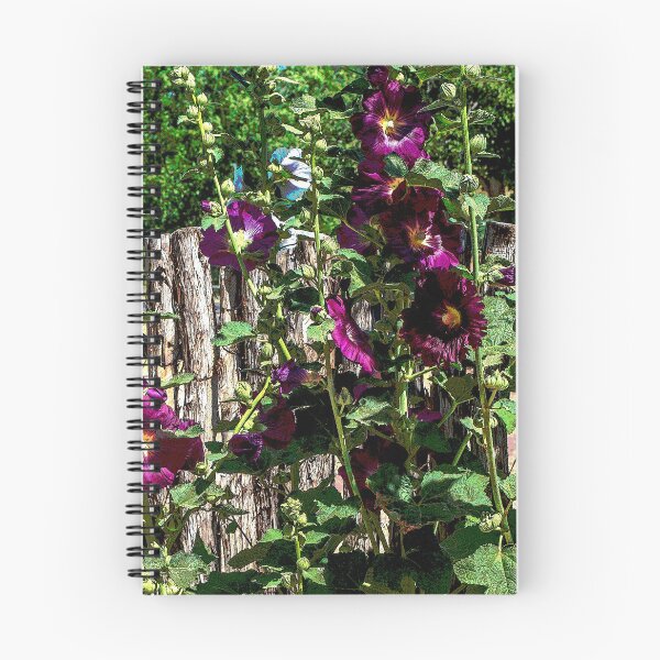 Item preview, Mesilla Hollyhocks-002 designed and sold by William E Lopez.