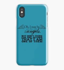 Side of the Angels iPhone Case