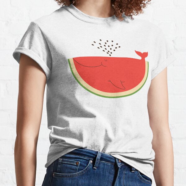 Item preview, Watermelon Whale designed and sold by ilovedoodle.