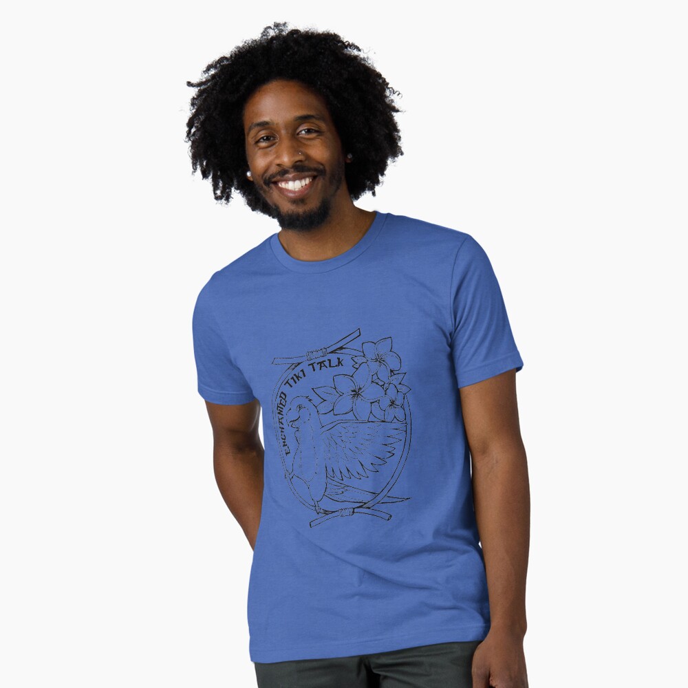 Item preview, Tri-blend T-Shirt designed and sold by tikitalkpodcast.