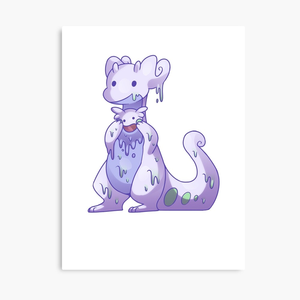 Goomy Und Goodra Dekokissen Von Sahdy Redbubble