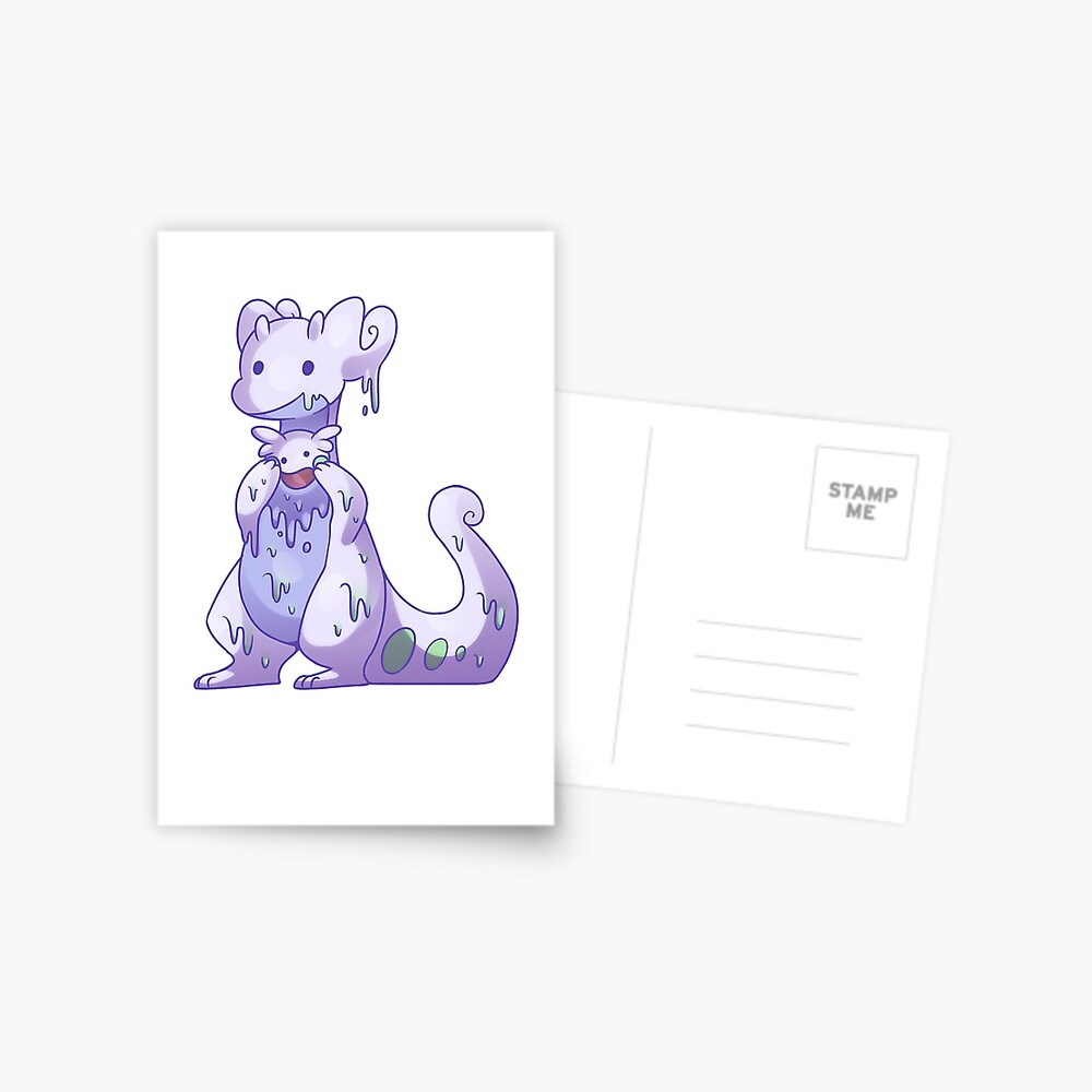 Goomy Und Goodra Dekokissen Von Sahdy Redbubble