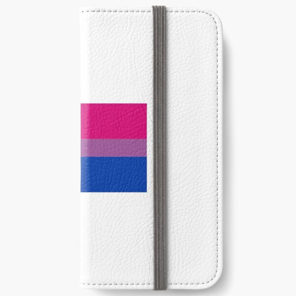 Bandera bisexual Fundas tarjetero para iPhone