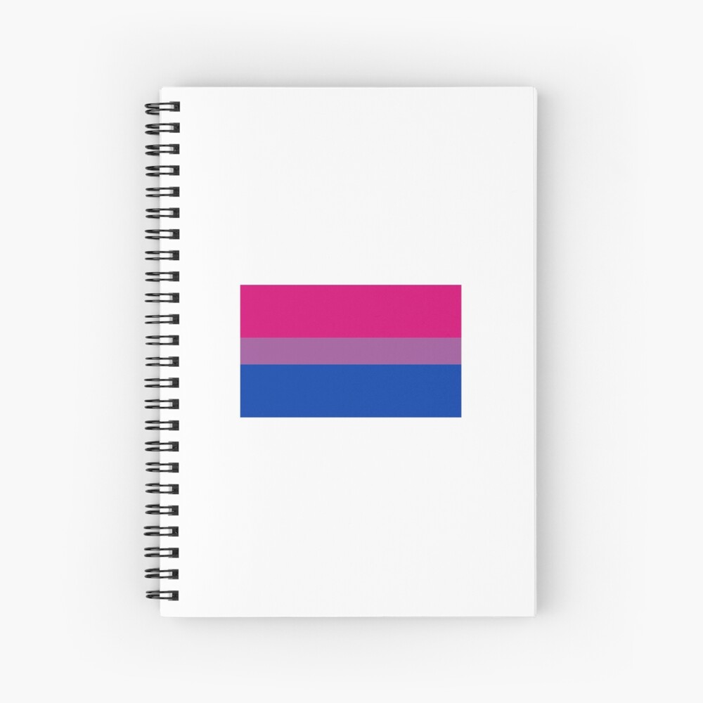Bandera bisexual Cuaderno de espiral