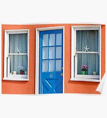 Beach Cottage Oceanside Poster