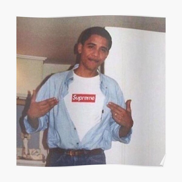 Young Obama Poster