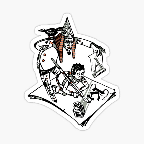 Kaligrafie Sticker