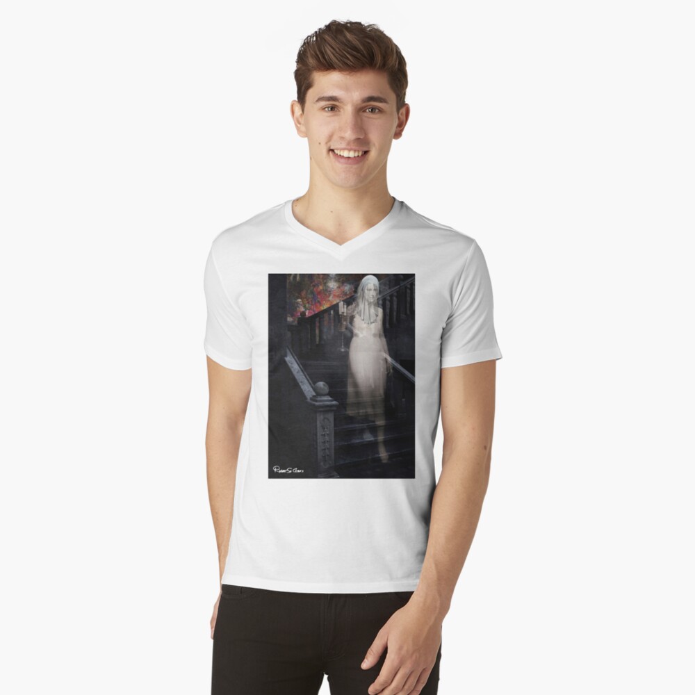 Item preview, V-Neck T-Shirt designed and sold by mxpublishing.