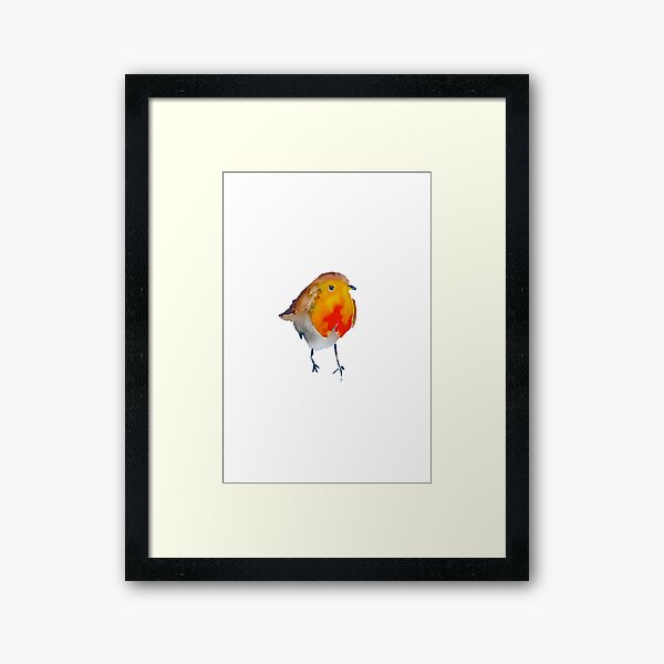 Aperçu de l'œuvre Aquarelle Robin créée et vendue par Katrinawardart.