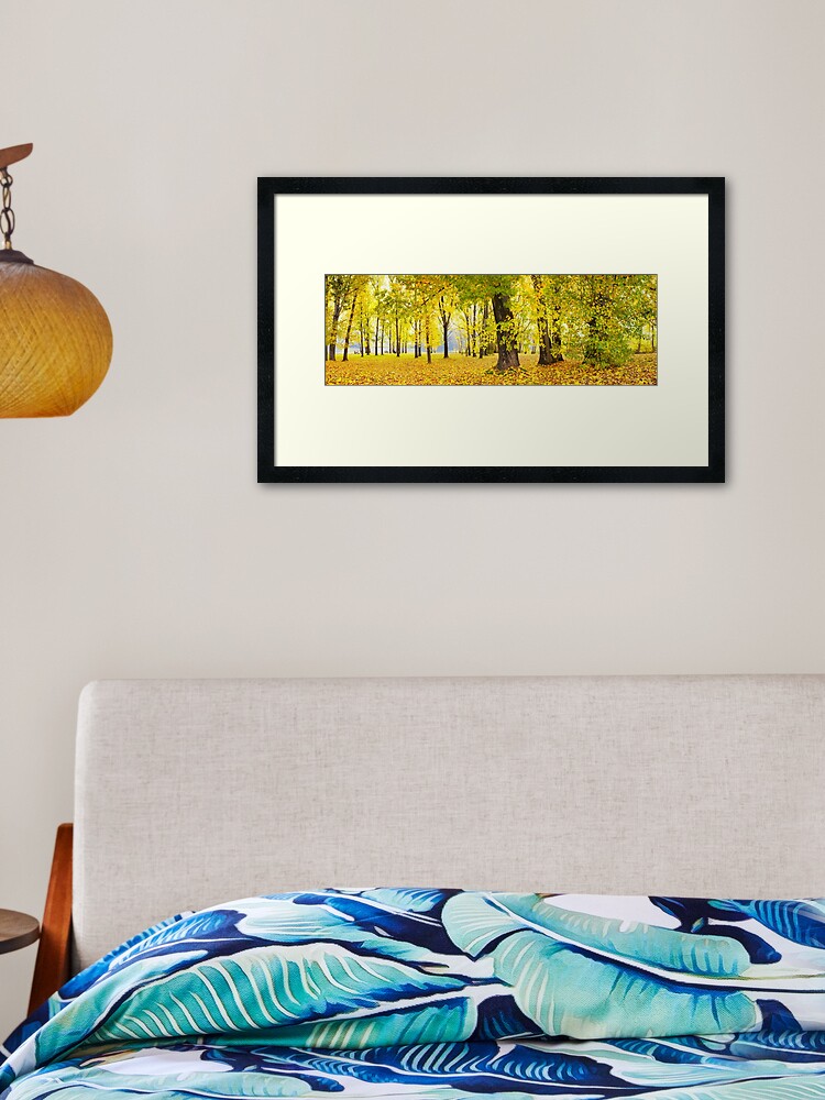 Thumbnail 2 of 7, Framed Art Print, Khancoban Pondage Picnic Area, New South Wales, Australia designed and sold by Chockstone.