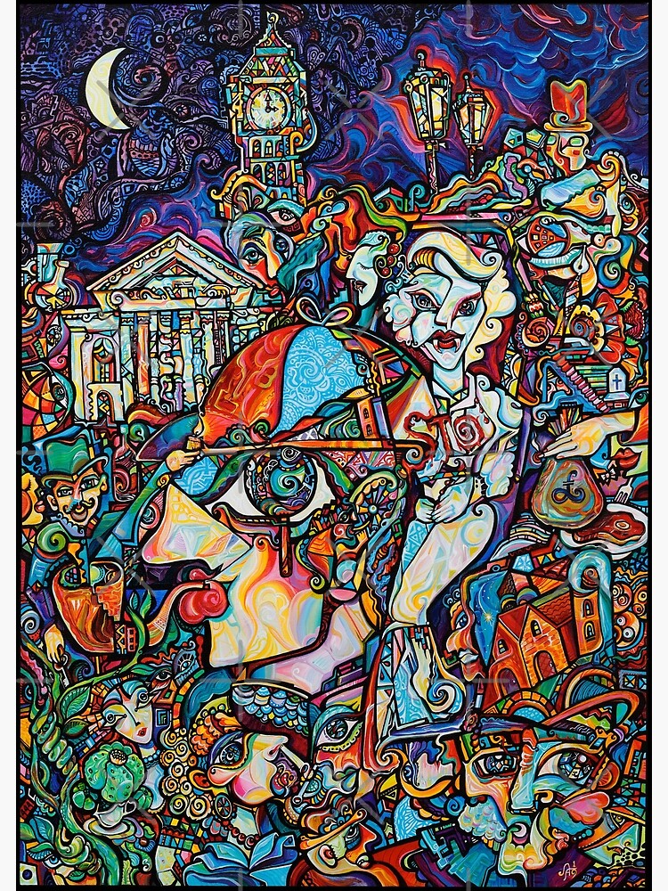 Thumbnail 3 of 3, Art Print, The Art Of Sherlock Holmes - Arshansky designed and sold by mxpublishing.