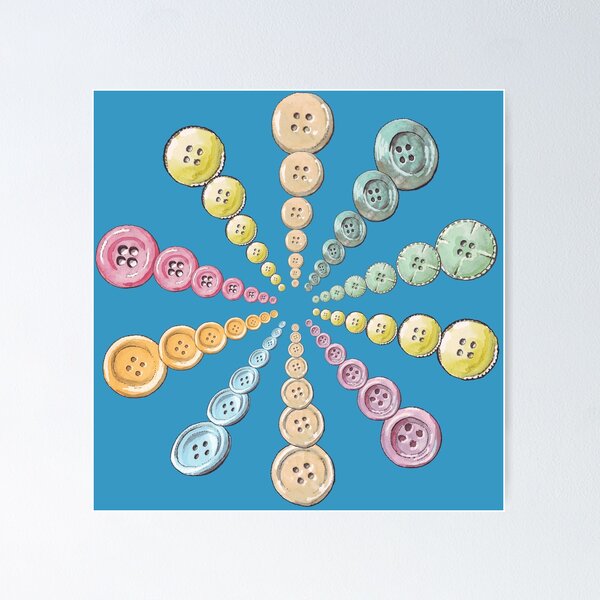 Item preview, buttons expanding designed and sold by Emmy Meester.