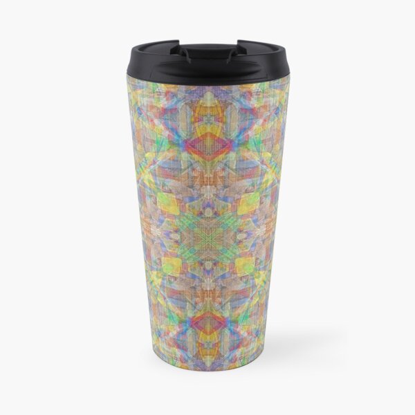 BOUDHANATH NEPAL PRAYER FLAGS AND BRICK HOUSES 3 Travel Mug