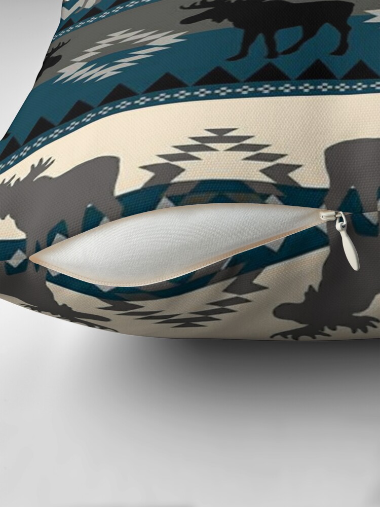Alternate view of Moose Design Floor Pillow