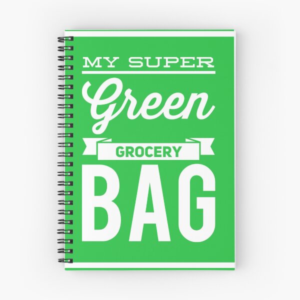 Item preview, MY SUPER GREEN GROCERY BAG designed and sold by GogoMojito.