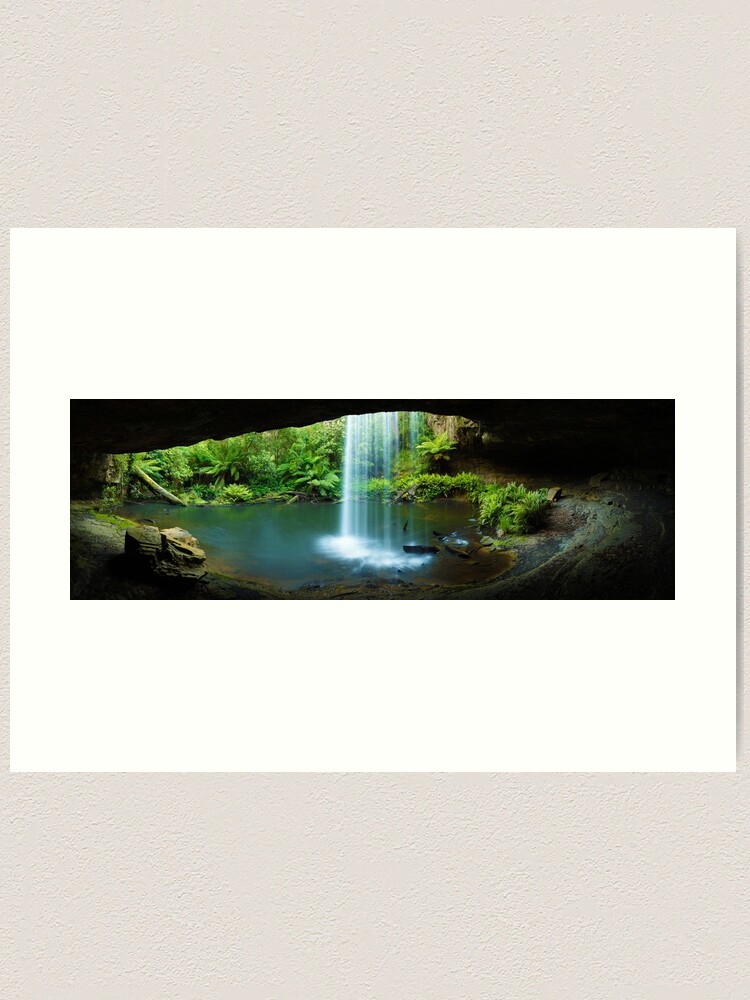 Alternate view of Kalimna Falls, Otways National Park, Australia Art Print