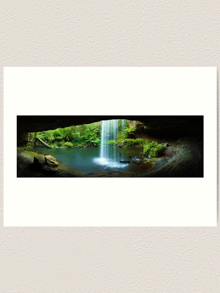 Alternate view of Kalimna Falls, Otways National Park, Australia Art Print
